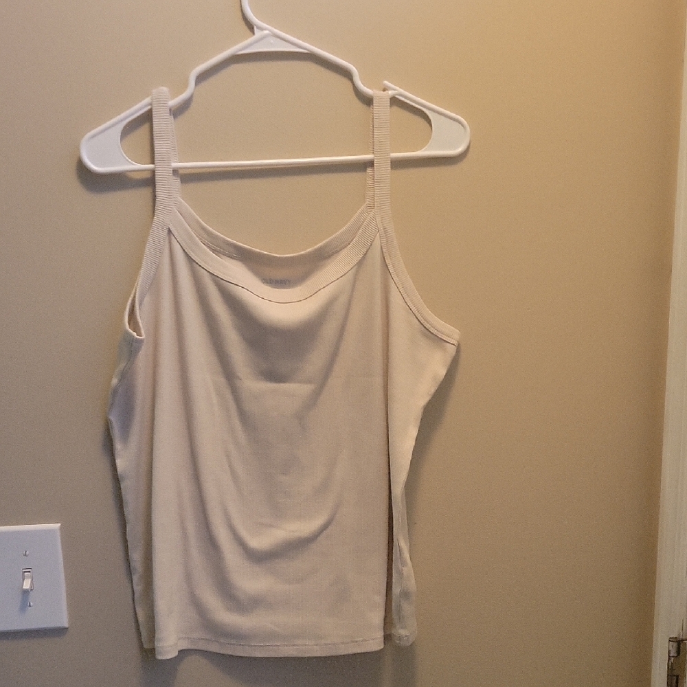 Old Navy   Cream Camisole Tops